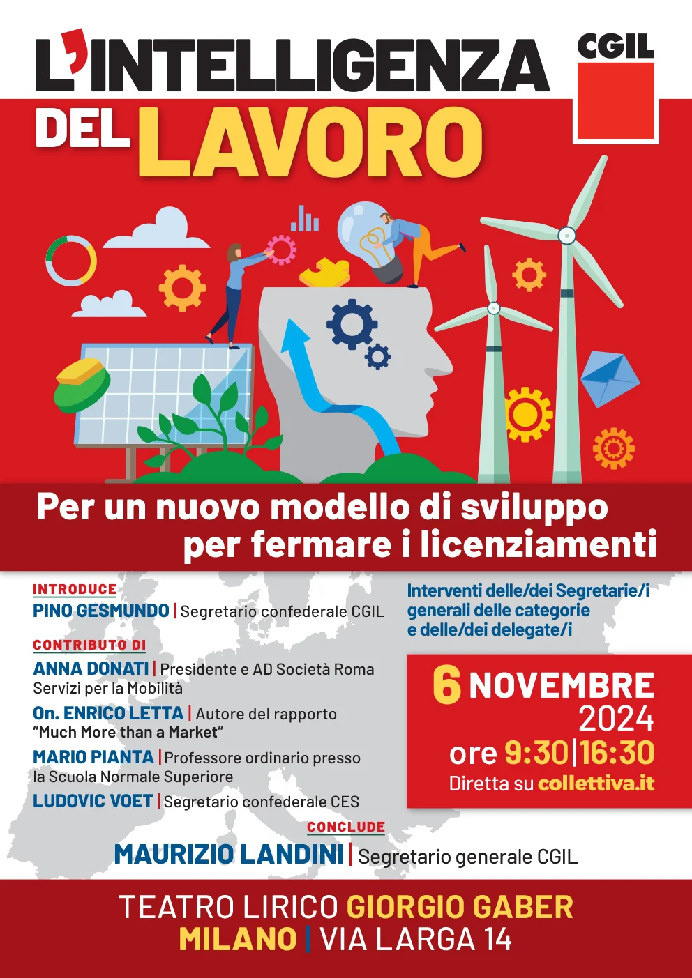 Copertina Convegno CGIL Milano, 6 novembre 2024