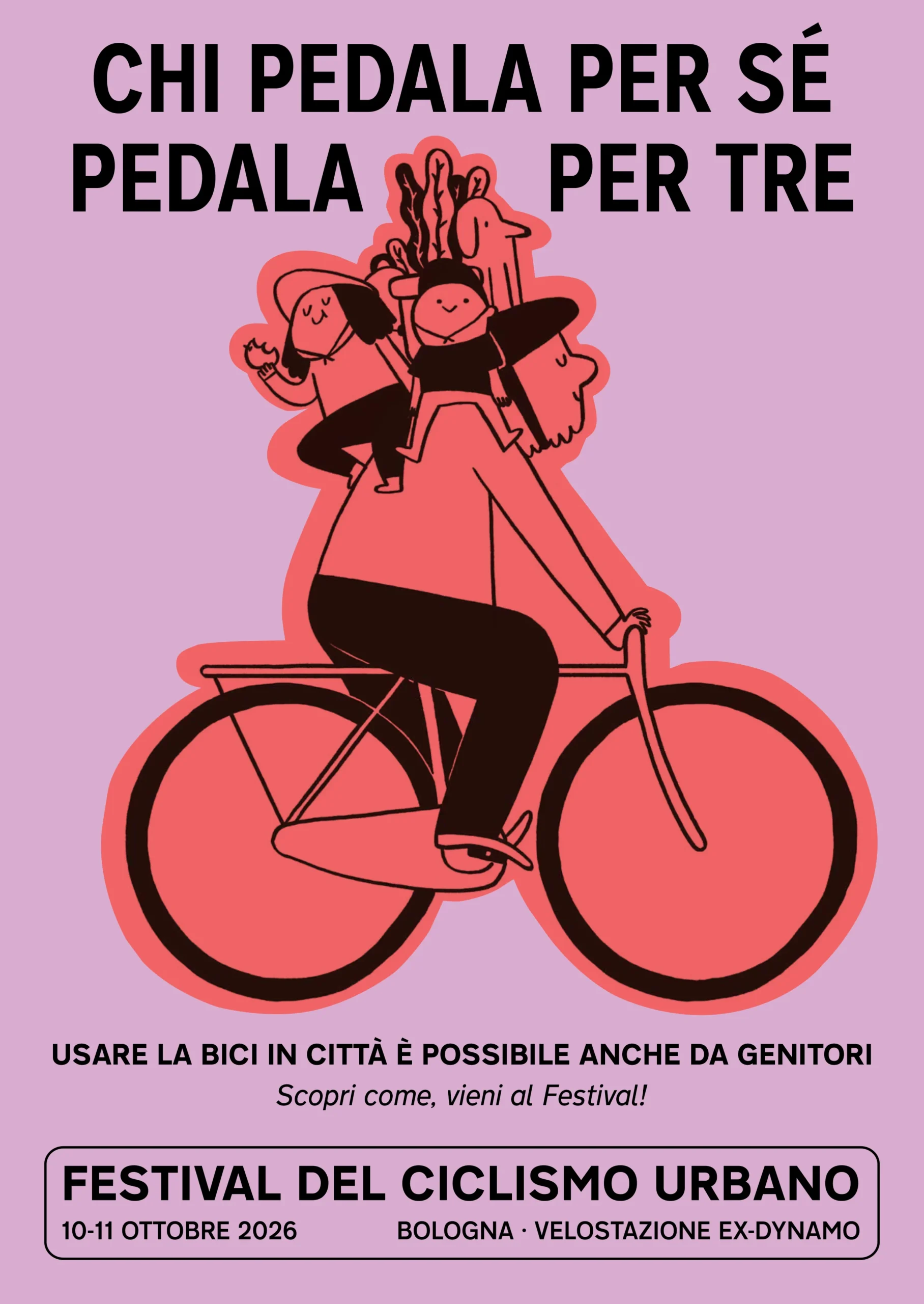locandina evento Festival del ciclismo urbano